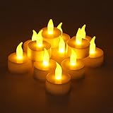 Arilux Al-Cl02 12Pcs Flameless Led Tea Light Candles Battery