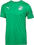 Puma Men 's Ivory Coast Awayシャツレプリカ グリーン
