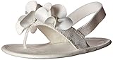 Baby Deer Glitter with Peau花Thong Sandal ( Infant ) カラー: ホワイト