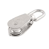 20ミリメートルDiaのシングルシーブステンレススイベルアイロープクレーンプーリー