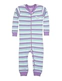 Hatley ハットレイ 女の子 ガールズアイシーストライプ カバーオールパジャマ 70cm ~ 75cm 、6-12M(69-74cm) マルチカラー 綿100% DR5STRI130