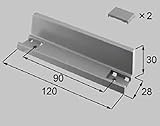 LIXIL部品 新日軽ブランド部品 装飾窓 上げ下げ：引手セット[E8KH1132S] プライムブラウン[V8KH1132S]