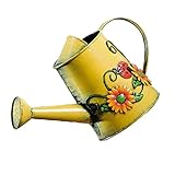 KESOTO 園芸用　散水缶 じょうろ 1.8L　植物 水やり 庭の装飾 インテリア　鉄製 ヴィンテージ　