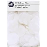 Wilton Decor Petals with Organza, White, 300-Pack [並行輸入品]