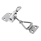 SunniMix 耐久性　耐腐食性　精密研磨　304ステンレス鋼　ヨット　ボート　ラッチ　ロッカー　クランプ　ファスナー　全3サイズ - サイズ2, 140mm