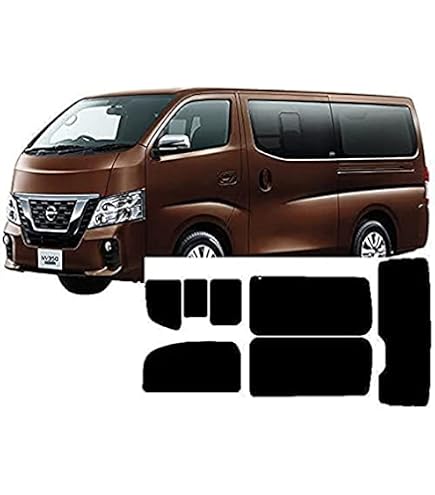 Amazon.co.jp: リア1枚貼り成形済みカットフィルム NV350キャラバンに 