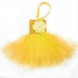 Buenos Ninos ベビー TUTU風ドレス ワンピース ワンサイズ イエロー [並行輸入品]