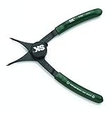 SK Hand Tool 7782 Cam-Lock Convertible Retaining Ring 18 Degree Pliers, 0.047-Inch [並行輸入品]
