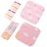 stshell 6重ガーゼ 綿100% 抱っこひも用よだれカバー 抱っこひも よだれカバー ベビーカーフロントバー用よだれパッド よだれかけ 子守帯用よだれパッド ベルトパッド 優れた吸水性 細菌防止