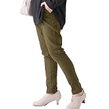 [n'OrLABEL] オシャレウォーカー レギンスパンツ レディース【NEWフレキシンストレッチレギパン】レギパン ストレッチパンツ ボトムス ズボン スキニー スキニーパンツ ストレッチ 大きいサイズ（M,オリーブ）pdn0242