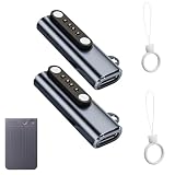 PLAUD NOTE AI/Plaud Note Pro ボイスレコーダー 用 充電ケーブル 充電器 【YANMONGI】type-c端子 アダプター 安全充電 変換アダプター 変換マイクロ 小型充電アダプター アクセサリー チャージャー 持ち運びやすい 旅行用【2本セット】