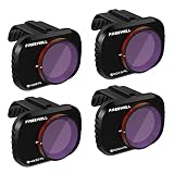Freewell NDフィルター 4パック ND8/PL ND16/PL ND32/PL ND64/PL 遮光レンズ シャッタースピード調整 DJI Mini2 Mavic Mini互換アクセサリー