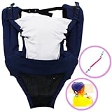 POLBAN　ポルバン　ダブルショルダー（ネイビー）おでかけクリップ付