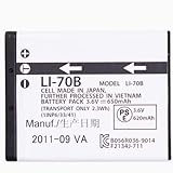 LI-70B互換パーツ 2.3mAh/650Wh VG-120 VG-130 VG-140 VG145 VG-150 VG-160 対応用 ・Olympus互換パーツ互換 互換パーツ 互換性 XJ8-x38