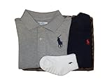 ラルフローレンの子供服　［POLO　RALPHLAUREN］　ベビー　ギフトセット（長袖）　男の子　９０ｃｍ [並行輸入品]