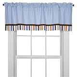Bacati Mod Sports Blue Window Valance by Bacati [並行輸入品]