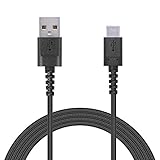 エレコム USB TYPE C ケーブル (USB A-USB C) 断線に強い高耐久モデル USB2.0 正規認証品 2.0ｍ ブラック MPA-ACS20NBK