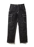 ［リー］ Lee ワークウェア 作業服【レディースカーゴパンツ】使い勝手と機能性にこだわったパンツ【051-LWP-63002】 (M, 16-ブラック)