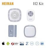 HEIMAN H2 Kit Smart Home Pack IOS Android with Zigbee Automation Technology DIY Installation Support