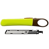 プラス カッター 折らないカッター オランテ 本体+専用替刃セット グリーン 35-242,245