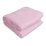 Labebe Bamboo Fiber Baby Bath Towel - Pink