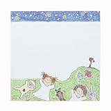 ココちゃん グリーティングライフ スクエア 付箋 メモ RYPG-1005 夜空