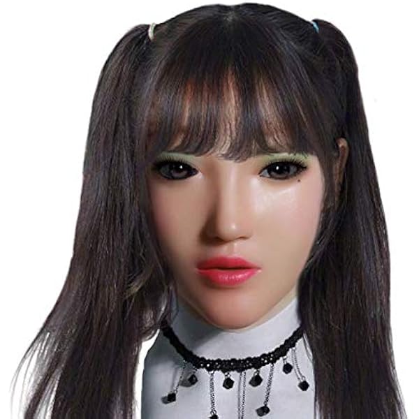 豪華で新しい Yuewen アイボリーホワイト メイク メイクアップ可能 男性用 パーティー コスプレ 男の娘 偽娘 仮面舞踏会 可愛いシリコン仮面 シリコン仮面 Emily 美人仮装 パーティー イベント用品 販促品 Indonesiadevelopmentforum Com