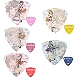 【5種各3枚 計15枚セット】ESP×バンドリ！ BanG Dream! Poppin' Party 第2弾 ギター ピックセット