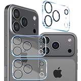 Tzciz レンズフィルム 対応 iPhone17 Pro レンズ保護フィルム 【 3枚セット- 日本旭硝子 】17 pro カメラフィルム アイフォン17 プロ レンズ 強化フィルム 2.5D ラウンドエッジ 加工 気泡無し 薄型 装着簡単 耐衝撃 高硬度 高透過率 気泡ゼロ 撥水撥油 指紋防止 飛散防止 TZ-IP17PJM3