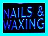 Nails & Waxing Beauty Salon Saloon LEDサインNight Light i358-b ( C )