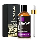 MAYJAM エッセンシャルオイル ローズマリー アロマオイル 100ml 精油 天然100% ローズマリーオイル アロマ ディフューザー／加湿器用 芳香用 プレゼント