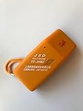 【SDR】検針器 小型 コンパクト 金属 探知 裁縫 軽量 品質管理 ハンディ 便利 イエロー 黄色 強力 検知