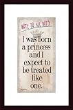 Barewalls Wall Decor by Barb Tourtillotte, Born A Princess [並行輸入品]