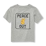 ザ・チルドレンズプレイス THE CHILDREN'S PLACE/ ショートスリーブ絵文字グラフィックティ スモーケブ10 トップス半袖Tシャツ 18～24ヶ月【並行輸入】