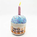 Botocoo 犬 おもちゃ噛むおもちゃぬいぐるみ誕生日ケーキバースデーケーキ猫の子犬犬 誕生日 プレゼントペットおもちゃ 犬記念犬 ケーキ犬 猫 ペット用 お誕生日 飾り B