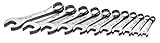SK 86231 SuperKrome 11 Piece 12 Point 3/8-Inch to 1-Inch Short Combination Wrench Set [並行輸入品]