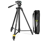 National Geographic 三脚 3ウェイ雲台 アルミ 4段 NGPH001