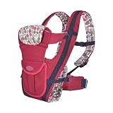 ベビースリング 新生児 ベビースリング 成長に合わせて使える6WAY 抱っこひも Newborns Baby Wrap Baby Hipseat Backpack 4 in 1 Multiple Po