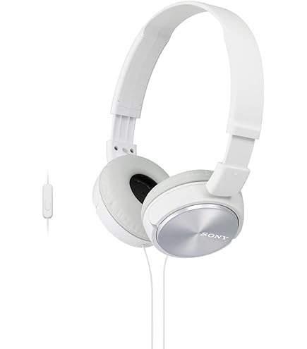 Amazon.co.jp: Sony (MDR-ZX100/WHI) Noise Reducing White On-Ear