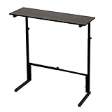 川口工器 伸縮式 薄型 テレビ上ラック (ブラウン) 18422