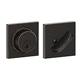 Schlage B60N COL 716 Single Cylinder Deadbolt with Collins Trim, Aged Bronze [並行輸入品]