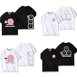 [DOKIDOKIICOS] タコピーの原罪 タコピー 久世しずか Tシャツ コスプレ衣装 半袖 コットン 丸首 綿100% シャツ 夏服 日常服 記念シャツ 軽い 柔らかい 快適 男女兼用 (C, M)