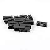 uxcell IDC　ボックス・ピンヘッダ　15個入り DC3-14P 2x7ピン　2.54mm　平角