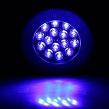 Lixada 15W LED 埋め込み式 グラウンドライト スポットライト IP67防水対応 ガーデンライト 玄関先 屋外照明 太陽光充電 遊歩道 AC 85-265V