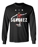 アーセナルAlexis Sanchez " Air Sanchez "サッカーメンズ長袖Tシャツ