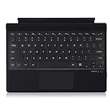 For for Microsoft Surface Pro 3 / 4 / 5 / 6 / 7 / 7+ Magnetic Bluetooth Keyboard Leather Case