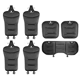 Crownクラウン車シートカバーレザー防水・防汚仕様カーシートクッション＆お尻クッション（ベルベット裏地）運転席・助手席・後部座席用カスタムアクセサリー 内装パーツ カー用品（ブラック7枚セット