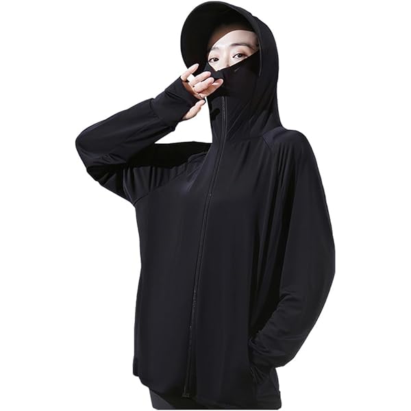 Amazon.co.jp: [Mukii] UVカットパーカー 遮光率99.9