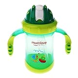 Baoblaze 全3色 ストローマグ ベビーマグ 200ml 便利 - 緑