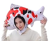 [DOKiDOKi] 錦鯉 コイ 魚 かぶりもの コスプレ 仮装 帽子 かぶり物 着ぐるみ コスチューム 写真撮影 おもしろグッズ イベント パーティー グッズ ハロウィン 宴会 忘年会 一芸 歓迎会 可愛い 変身 被り物 マスク
